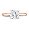 Thumbnail Image 4 of Diamond Solitaire Ring 3/4 ct tw Round 14K Rose Gold (I1/I)