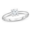 Thumbnail Image 1 of Diamond Solitaire Ring 1/5 ct tw Round 14K White Gold (I1/I)