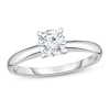 Thumbnail Image 1 of Diamond Solitaire Ring 1/4 ct tw Round 14K White Gold (I1/I)