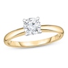 Thumbnail Image 1 of Diamond Solitaire Ring 1/4 ct tw Round 14K Yellow Gold (I1/I)