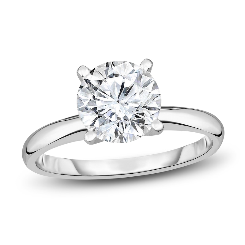 Verrijken account interieur Diamond Solitaire Ring 1-1/3 ct tw Round 14K White Gold (I2/I) | Jared