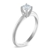 Thumbnail Image 2 of Diamond Solitaire Ring 1/2 ct tw Round 14K White Gold (I2/I)