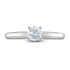 Thumbnail Image 2 of Diamond Solitaire Ring 1/2 ct tw Round 14K White Gold (I2/I)