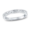 Thumbnail Image 0 of Kirk Kara Engraved Milgrain Wedding Band 18K White Gold