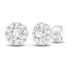Thumbnail Image 1 of Diamond Stud Earrings 1 ct tw Round 14K White Gold