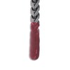 Marco Dal Maso Men's Short Mono Earring Red Enamel Sterling Silver