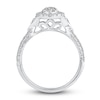 Diamond Engagement Ring 1 ct tw Oval 14K White Gold