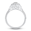 Thumbnail Image 2 of Diamond Engagement Ring 1 ct tw Oval 14K White Gold