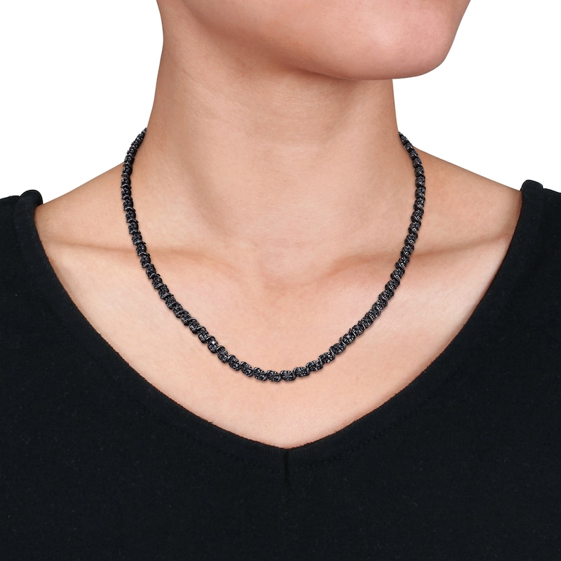 Men's Black Diamond Cut Moissanite Chain/Necklace – Happy Jewelers
