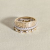 Thumbnail Image 3 of Juliette Maison Diamond Engravable Ring 1/20 ct tw Round 10K White Gold