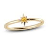 Thumbnail Image 0 of Juliette Maison Natural Citrine Starburst Ring 10K Yellow Gold