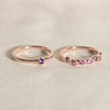 Thumbnail Image 4 of Juliette Maison Natural Citrine Starburst Ring 10K Yellow Gold