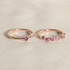 Thumbnail Image 4 of Juliette Maison Natural Pink Tourmaline Starburst Ring 10K Rose Gold