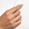 Thumbnail Image 5 of Juliette Maison Natural Pink Tourmaline Starburst Ring 10K Rose Gold