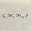 Thumbnail Image 4 of Juliette Maison Natural Citrine Half Eternity Ring 10K Yellow Gold