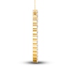 Thumbnail Image 3 of Lab-Grown Diamond Heart Necklace 3 ct tw Round 14K Yellow Gold