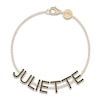 Thumbnail Image 0 of Juliette Maison Diamond Station Name Bracelet 2-1/4 ct tw Round 10K Yellow Gold