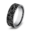 Thumbnail Image 2 of Men's Duck Camo Wedding Band Grey Tantalum 7.0mm