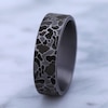 Thumbnail Image 4 of Men's Duck Camo Wedding Band Grey Tantalum 7.0mm