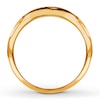 Thumbnail Image 2 of Men's Diamond Anniversary Ring 1/4 ct tw Round 14K Yellow Gold