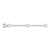 Thumbnail Image 1 of Shy Creation Rolo Extender Chain 14K White Gold 2" SC55003856V2