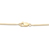 Thumbnail Image 3 of Children's I.D. Tag Curb Bracelet 18K Yellow Gold 4"