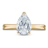 Thumbnail Image 3 of Certified Pear-Shaped Diamond Solitaire Engagement Ring 1-1/2 ct tw 14K Yellow Gold (I/I1)