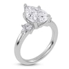 Thumbnail Image 2 of Pear-Shaped Created By Jared Studio Lab-Grown Diamond Engagement Ring 3-1/6 ct tw 14K White Gold