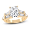 Thumbnail Image 1 of Radiant-Cut Created By Jared Studio Lab-Grown Diamond Engagement Ring 3-1/2 ct tw 14K Yellow Gold
