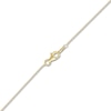 Thumbnail Image 5 of Natural Octagon-Cut Emerald & Diamond Pendant Necklace 1/3 ct tw 14K Yellow Gold