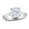 Thumbnail Image 1 of Round-Cut Lab-Grown Diamond Solitaire Plus Engagement Ring 2-1/2 ct tw Platinum (VS2/F)