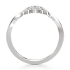 Thumbnail Image 2 of J'Lure Lab-Grown Diamond Scalloped Wedding Band 1/8 ct tw 18K White Gold