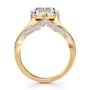 Thumbnail Image 2 of J'Lure Lab-Grown Diamond Heart Brilliant-Cut Engagement Ring 3-1/2 ct tw 18K Yellow Gold