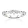 Thumbnail Image 1 of J'Lure Lab-Grown Diamond Scalloped Wedding Band 1/5 ct tw 18K White Gold