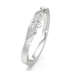 Thumbnail Image 4 of J'Lure Lab-Grown Diamond Scalloped Wedding Band 1/5 ct tw 18K White Gold