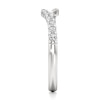 Thumbnail Image 3 of J'Lure Lab-Grown Diamond Contour Wedding Band 1/4 ct tw 18K White Gold