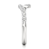 Thumbnail Image 3 of J'Lure Lab-Grown Diamond Contour Wedding Band 3/8 ct tw 18K White Gold