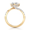 Thumbnail Image 2 of J'Lure Radiant Brilliant-Cut Lab-Grown Diamond Bypass Engagement Ring 2-3/8 ct tw 18K Yellow Gold