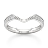 Thumbnail Image 1 of J'Lure Lab-Grown Diamond Contour Wedding Band 1/5 ct tw 18K White Gold
