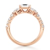 Thumbnail Image 2 of J'Lure Carre Step-Cut Lab-Created Diamond Engagement Ring 2 ct tw 18K Rose Gold