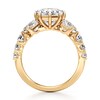 Thumbnail Image 2 of J'Lure Octagon Step-Cut Lab-Grown Diamond Engagement Ring 3-1/2 ct tw 18K Yellow Gold