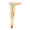 Thumbnail Image 3 of J'Lure Lab-Grown Diamond Contour Wedding Band 1/5 ct tw 18K Yellow Gold