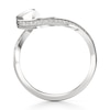 Thumbnail Image 2 of J'Lure Lab-Grown Diamond Contour Wedding Band 1/6 ct tw 18K White Gold