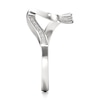 Thumbnail Image 3 of J'Lure Lab-Grown Diamond Contour Wedding Band 1/6 ct tw 18K White Gold