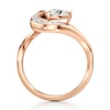 Thumbnail Image 2 of J'Lure Trillion Curved Brilliant-Cut Lab-Grown Diamond Engagement Ring 1 ct tw 18K Rose Gold