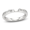 Thumbnail Image 1 of J'Lure Baguette-Cut Lab-Grown Diamond Contour Wedding Band 3/8 ct tw 18K White Gold