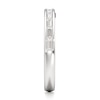 Thumbnail Image 3 of J'Lure Baguette-Cut Lab-Grown Diamond Contour Wedding Band 3/8 ct tw 18K White Gold