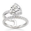 Thumbnail Image 1 of J'Lure Trillion Curved Brilliant-Cut Lab-Grown Diamond Spiral Engagement Ring 2-5/8 ct tw 18K White Gold