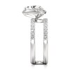Thumbnail Image 3 of J'Lure Trillion Curved Brilliant-Cut Lab-Grown Diamond Spiral Engagement Ring 2-5/8 ct tw 18K White Gold