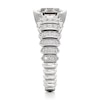 Thumbnail Image 3 of J'Lure Octagon Step-Cut Lab-Grown Diamond Engagement Ring 3-3/8 ct tw 18K White Gold